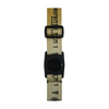Measuring tape with black plastic buckle for Dexcom G7 sensor adjustable armband