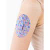 Floral patterned adhesive patches for Dexcom G6 Sensor, Patch Me UP! Spring design