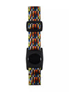 Dexcom G7 Armband with rotating clip in colorful Dia-Style graphic design, adjustable for secure sensor placement.