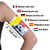 Flag-printed protective armband for glucose sensors -