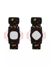 Colorful Simplera Sync Armband for children with rotating clip, featuring playful designs for Medtronic Simplera sensor protection.