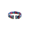 Colorful tie-dye bracelet with metal clasp on Adjustable Belt for Insulin Pump Pouches