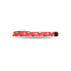 Red collar with cartoon cat and Christmas tree pattern for NovoRapid FlexPen stickers