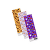 Novorapid Flexpen Stickers - Assorted designs including Halloween creatures, 'It's Spooky Season' text with bats, and spider web patterns on colorful backgrounds.