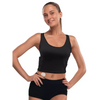Woman’s Dia-Crop Top: Stylish & Insulin Pump-Friendly