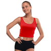Woman’s Dia-Crop Top: Stylish & Insulin Pump-Friendly