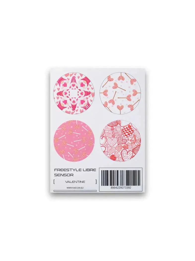 Freestyle Libre Sensor Stickers - Valentine Edition – Kaio-Dia B2B