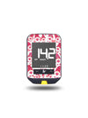 Freestyle Optium Neo Glucose Meter Sticker - Valentine